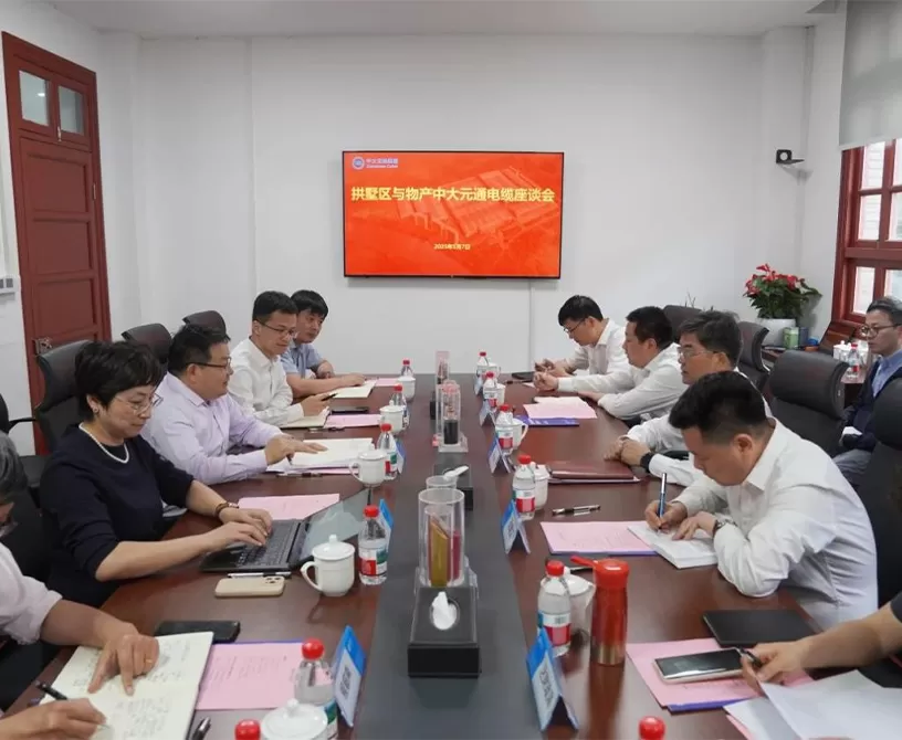 政企同心 共谱新篇｜政企座谈会为物产中大元通电缆有限公司发展注入强劲动能