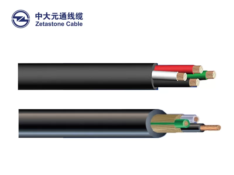 SJOOW 300V 105℃柔性铜芯橡胶电缆